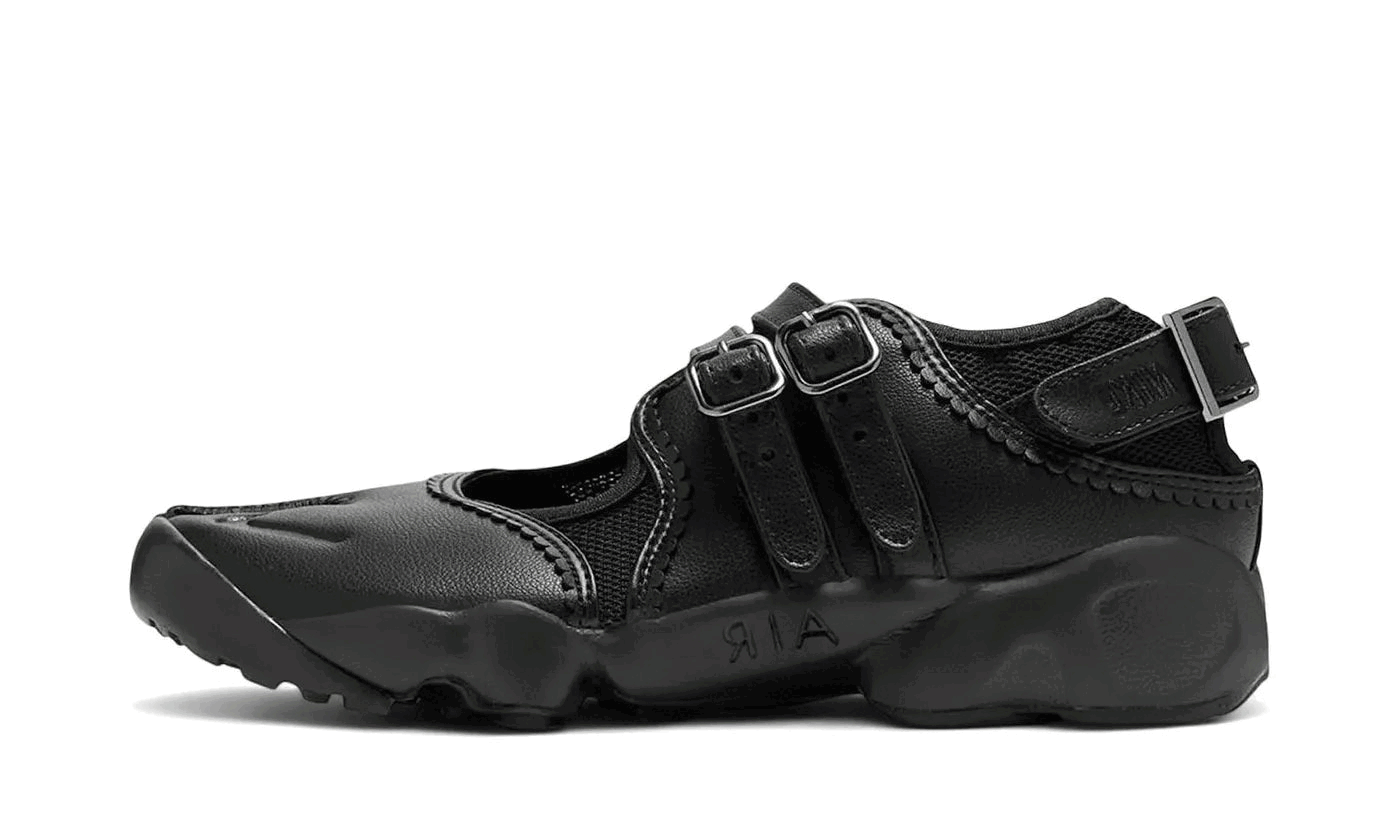 nike-air-rift-triple-black-buckle-strap-463609 Nike Air Rift Triple Black Buckle Strap authentique
