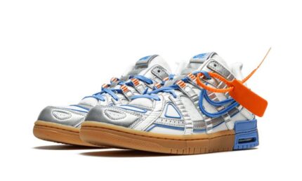 Nike Air Rubber Dunk Off-White UNC - vue 2