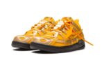 Nike Air Rubber Dunk Off-White University Gold - vue 2