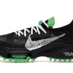 Nike Air Zoom Tempo Next% Flyknit Off-White Black Scream Green authentique