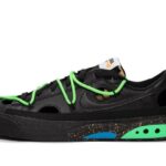 Nike Blazer Low Off-White Black Green authentique