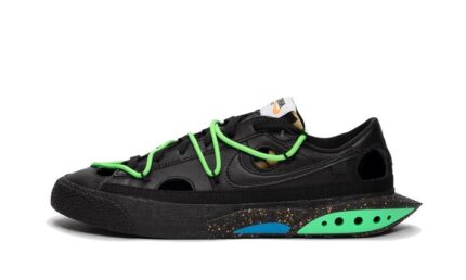 Nike Blazer Low Off-White Black Green authentique