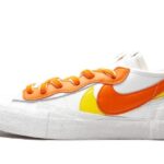 Nike Blazer Low Sacai White Magma Orange authentique