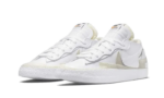 Nike Blazer Low Sacai White Patent - vue 2