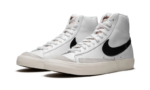 Nike Blazer Mid '77 Vintage White Black - vue 2