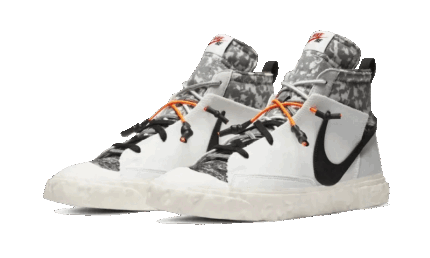 Nike Blazer Mid READYMADE White - vue 2