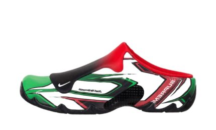 Nike Clogposite Supreme White Gym Red Green authentique