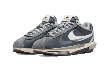 Nike Cortez 4.0 Sacai Iron Grey - vue 2