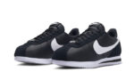 Nike Cortez Nylon Black White - vue 2