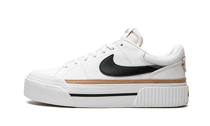 nike-court-legacy-lift-white-black-733174 Nike Court Legacy Lift White Black authentique