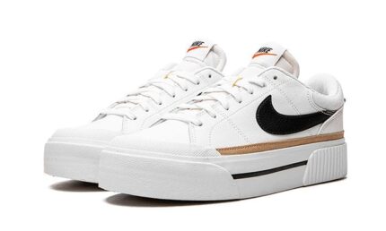 Nike Court Legacy Lift White Black - vue 2