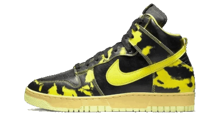 Nike Dunk High 1985 Acid Wash Yellow authentique