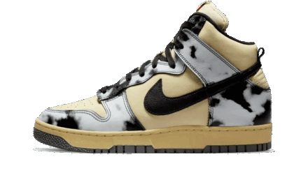 Nike Dunk High 1985 Black Acid Wash authentique
