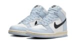 Nike Dunk High Aluminium Black - vue 2