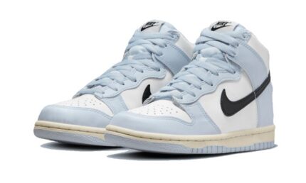 Nike Dunk High Aluminium Black - vue 2