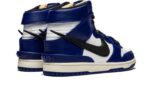 Nike Dunk High Ambush Deep Royal Blue - vue 3