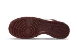 Nike Dunk High Burgundy Crush - vue 3