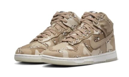 Nike Dunk High Desert Camo - vue 2