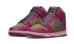 Nike Dunk High Dynamic Berry - vue 2