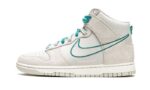 Nike Dunk High First Use Light Bone Green Noise authentique