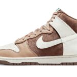 Nike Dunk High Light Chocolate authentique