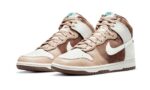 Nike Dunk High Light Chocolate - vue 2
