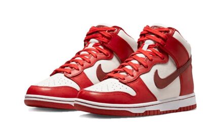 Nike Dunk High LXX Cinnabar - vue 2