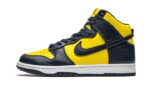 Nike Dunk High Maize & Blue (Michigan) authentique