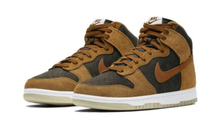 Nike Dunk High PRM Dark Russet - vue 2