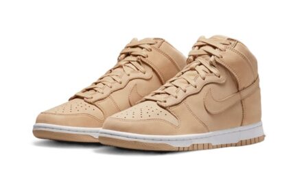 Nike Dunk High PRM Vachetta Tan - vue 2