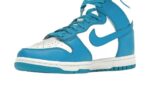 Nike Dunk High Retro Laser Blue - vue 2