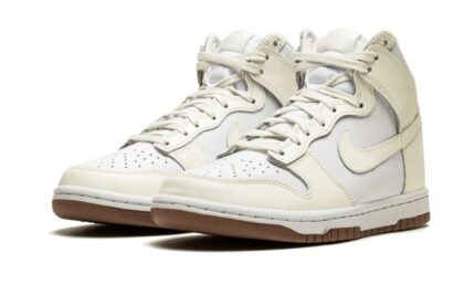 Nike Dunk High Sail Gum - vue 2