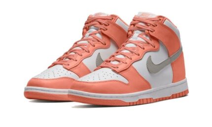 Nike Dunk High Salmon Grey - vue 2