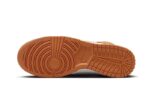 Nike Dunk High Satin Curry - vue 3