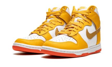 Nike Dunk High University Gold - vue 2