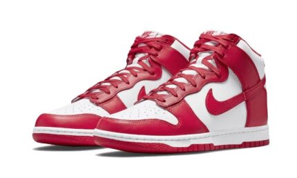Nike Dunk High University Red - vue 2