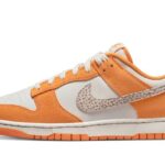 Nike Dunk Low AS Safari Swoosh Kumquat authentique