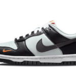 Nike Dunk Low Black Grey Orange authentique
