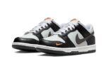 Nike Dunk Low Black Grey Orange - vue 2