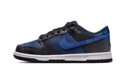 Nike Dunk Low Black Navy authentique