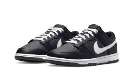Nike Dunk Low Black White (2022) - vue 2