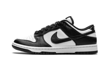Nike Dunk Low Black White authentique
