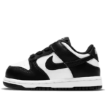 Nike Dunk Low Black White Bébé (TD) authentique