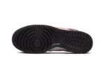 Nike Dunk Low Black White Red - vue 3
