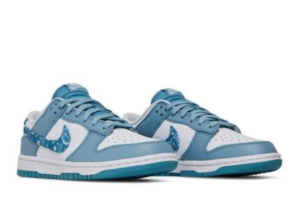Nike Dunk Low Blue Paisley - vue 2