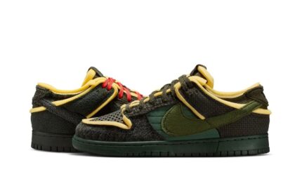 Nike Dunk Low Cactus Plant Flea Market Swamp Sponge Sequoia authentique