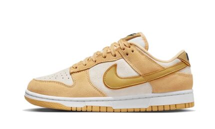 Nike Dunk Low Celestial Gold Suede authentique