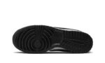 Nike Dunk Low Chenille Swoosh Grey Black - vue 3