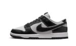 Nike Dunk Low Chenille Swoosh Grey Black authentique
