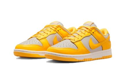 Nike Dunk Low Citron Pulse - vue 2
